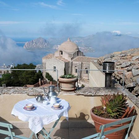 Casa Cattauro Camere Vista Cielo Erice Exteriör bild