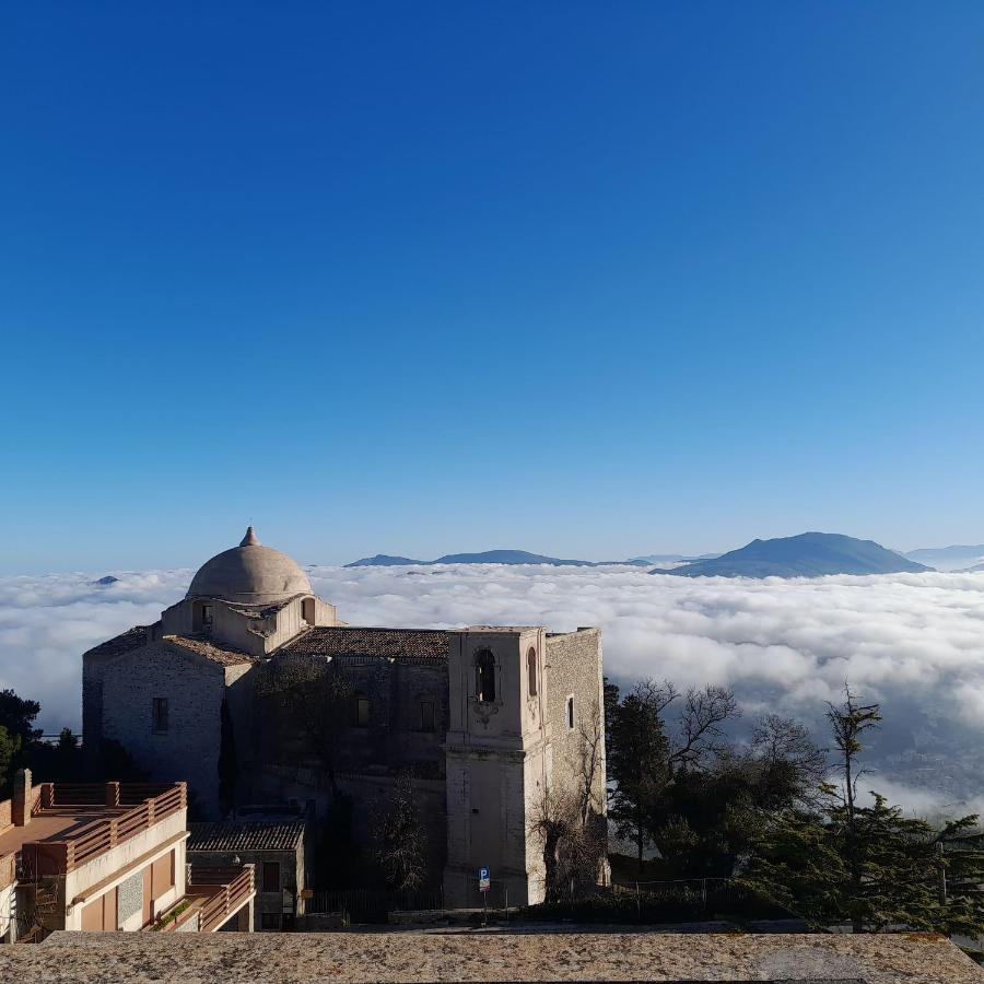 Casa Cattauro Camere Vista Cielo Erice Exteriör bild